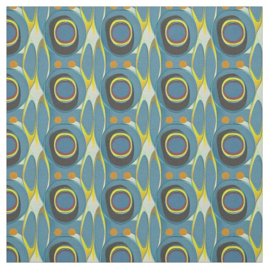 Cooles Mittelalter Modernes Abstrakt Stoff (Muster)