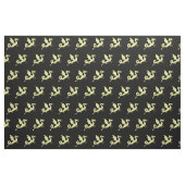 Cooles mittelalterliches Drachenmuster Stoff (Fat Quarter (45,7 x 55,9 cm))