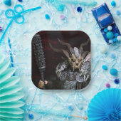 Cooles mittelalterliches Thema Pappteller (Party)