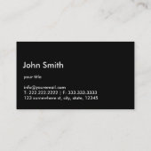 Cooles mobiles StahlAuto-einzeln Visitenkarte (Rückseite)