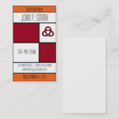 Cooles Mod-berufliche eingepackte Geschäfts-Karten Visitenkarte (Vorne/Hinten)