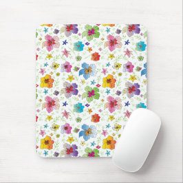 Cooles Modern Fun Blume Muster Mousepad