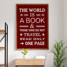 Cooles Modern inspirierendes Reiseziffer