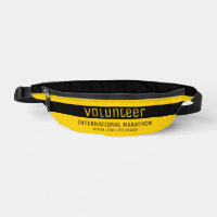 Cooles modern Yellow Black Volunteer Corporate Eve