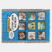 Cooles modernes Comic-Foto der Welt zum besten Onk Decke (Vorderseite)