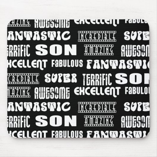 Cooles modernes Design 4 Sons Positive Worte Mousepad (Vorne)