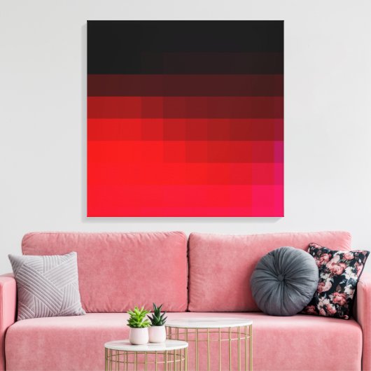 Cooles modernes Design Leinwanddruck (Insitu (Wohnzimmer))