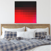 Cooles modernes Design Leinwanddruck (Insitu (Schlafzimmer))