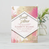 Cooles modernes Duftwasser Einladung (Stehend Vorderseite)