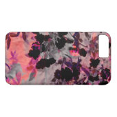 Cooles, modernes, einzigartiges Muster der Blume Case-Mate iPhone Hülle (Rückseite (Horizontal))