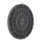 Cooles, modernes, elegantes, trendy Paralleltrapez Dartscheibe (Vorderseite Links)