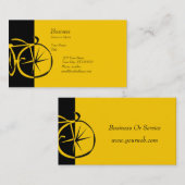 Cooles modernes Fahrrad-zeitgenössischer Visitenkarte (Vorne/Hinten)