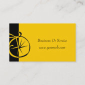 Cooles modernes Fahrrad-zeitgenössischer Visitenkarte (Rückseite)