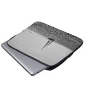 Cooles modernes Foto von Segelbooten im Sommer Laptopschutzhülle (Vorne Knopf)