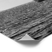 Cooles modernes Foto von Segelbooten im Sommer Poster (Ecke)