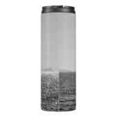 Cooles modernes Foto von Segelbooten im Sommer Thermosbecher (Rückseite)