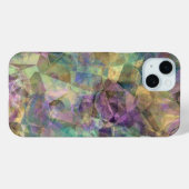 Cooles modernes Funky Retro Polygon Mosaikkunstmus Case-Mate iPhone Hülle (Rückseite (Horizontal))