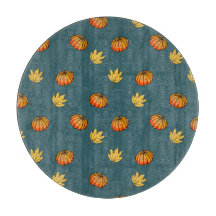 cooles, modernes gelbes Kürbismuster liebt Wortkun