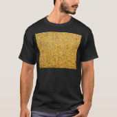 COOLES MODERNES GOLD MIT GLITZER T-Shirt (Vorderseite)