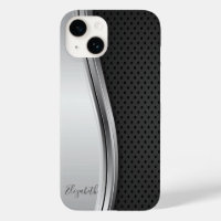 Cooles modernes Metallsilber