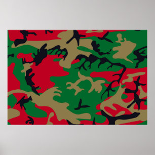 Cooles modernes Militär tarnt Entwurf Poster