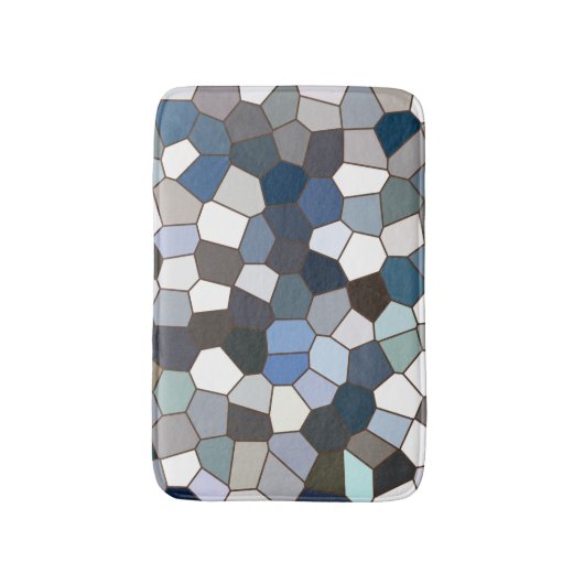 Cooles modernes Muster Badematte (Vorderseite Vertikal)