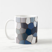 Cooles modernes Muster Kaffeetasse (Links)