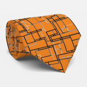 Cooles modernes Muster Krawatte (Gerollt)