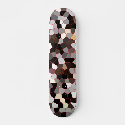 Cooles modernes Muster Skateboard (Vorne)