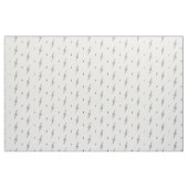 Cooles modernes Schraubenkraftzeichen weiß neutral Stoff (Fat Quarter (45,7 x 55,9 cm))