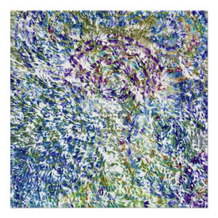 Cooles, modernes, trendiges, buntes, abstraktes Am Poster