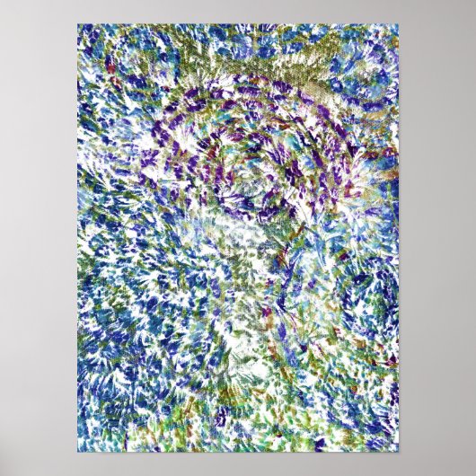 Cooles, modernes, trendiges, buntes, abstraktes Am Poster (Vorne)