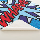 Cooles modernes typografisches Comic Buch WHAM Fun Sherpadecke (3/4)