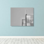 Cooles, modernes urbanes Foto Leinwanddruck (Insitu (Holzboden))