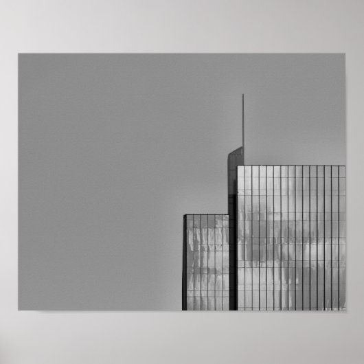 Cooles, modernes urbanes Foto Poster (Vorne)