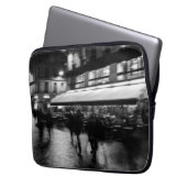 Cooles, modernes, urbanes Paris Laptopschutzhülle (Vorderseite Links)