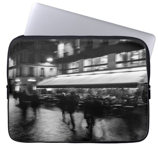 Cooles, modernes, urbanes Paris Laptopschutzhülle (Vorderseite)