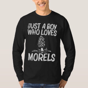 Cooles Morel Design für Jungen Kinder Wilde Pilzja T-Shirt