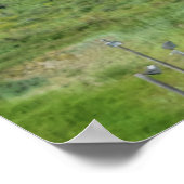 Cooles Motocross Extreme Freestyle Stunt Art 1 Poster (Ecke)