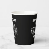 Cooles Motorrad 60. Geburtstag Pappbecher (Links)