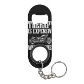 Cooles Motorrad für Männer - Motorradfreunde Mini Flaschenöffner (Rückseite)