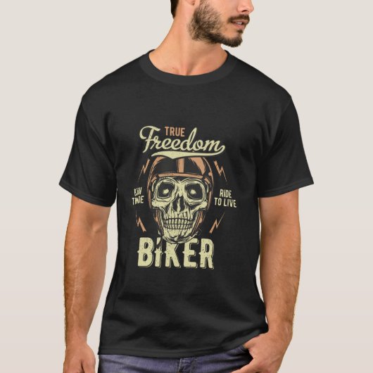 Cooles Motorrad für Motorradliebhaber T-Shirt (Vorderseite)