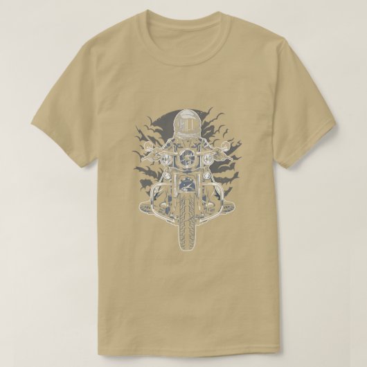 Cooles Motorrad T-Shirt (Design vorne)
