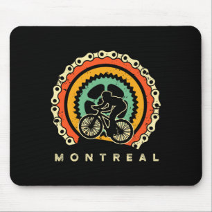 Cooles Mountainbike-Fahren in Montreal Mountainbik Mousepad