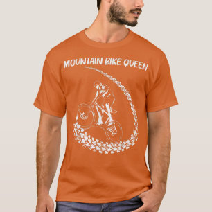 Cooles Mountainbike für Frauen Wandern T-Shirt