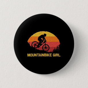Cooles Mountainbiken für Mädchen Kinder Biker Mtb Button