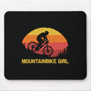 Cooles Mountainbiken für Mädchen Kinder Biker Mtb Mousepad
