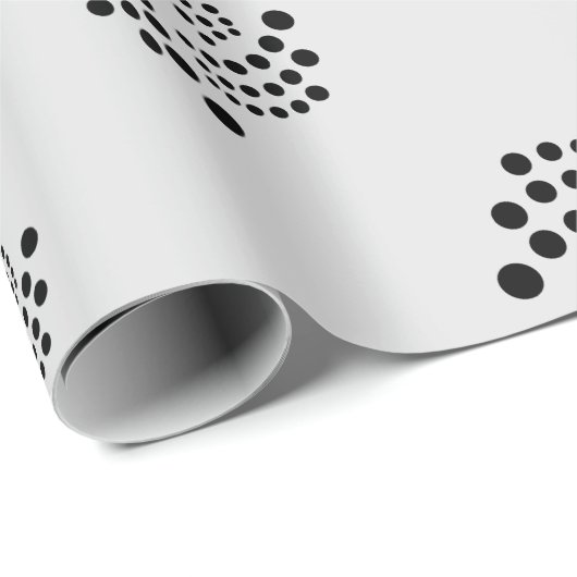 Cooles Münzen-Zeichen-Muster Iotas Cryptocurrency Geschenkpapier (Rolleneckpunkt)