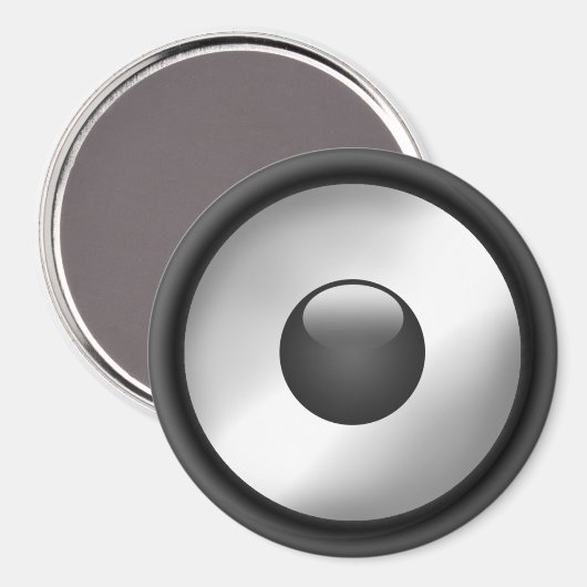 Cooles Musik-Lautsprecher-Design Magnet (Vorderseite/Rückseite)