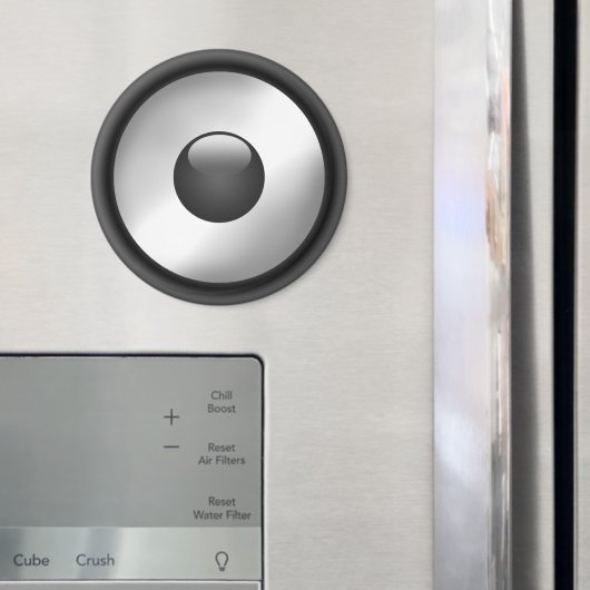 Cooles Musik-Lautsprecher-Design Magnet (In Situ (Kühlschrank))